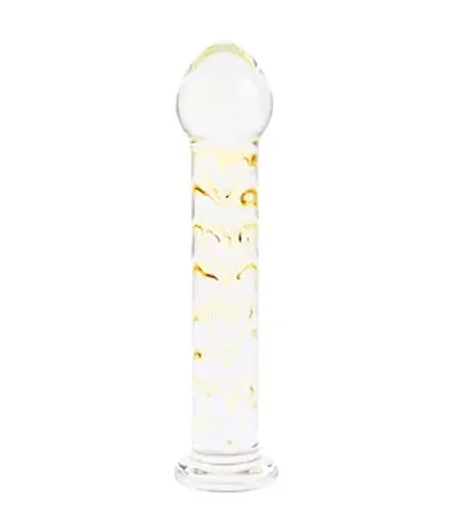 Lucent Hearts Glass Dildo — image 3 of 4