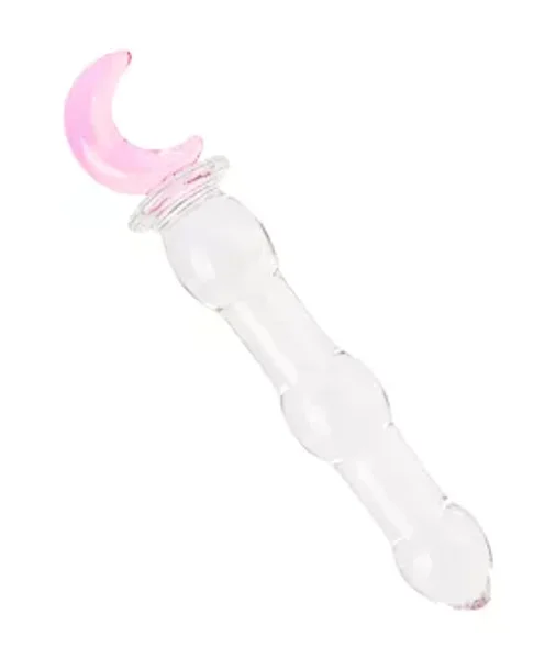 Lucent Large Moon Handle Glass Massager — image 4 of 4