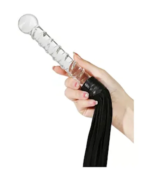 Lucent Glass Handle Flogger — image 11 of 14