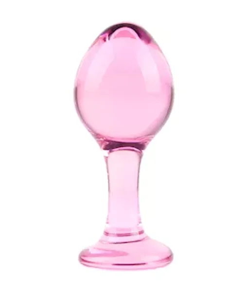Lucent Oval Glass Butt Plug — image 6 of 8