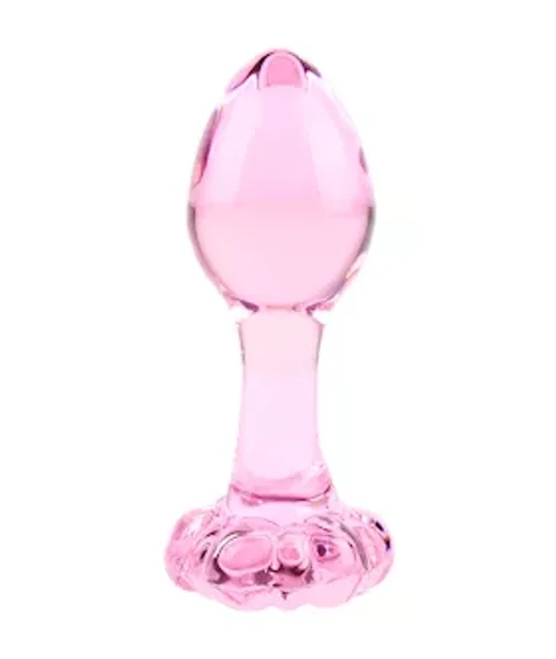Lucent Flower Base Glass Butt Plug — image 4 of 4