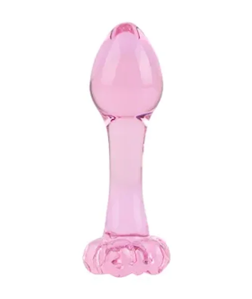 Lucent Flower Base Glass Butt Plug — image 3 of 4