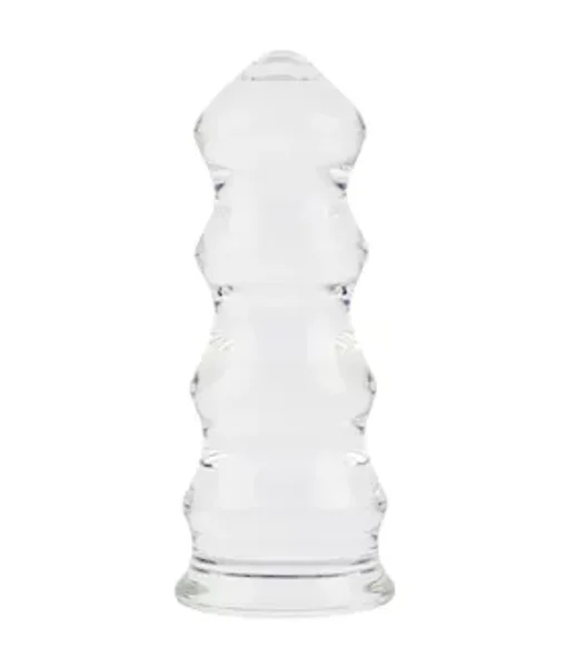 Lucent Large Pagoda Glass Butt Plug — image 2 of 2