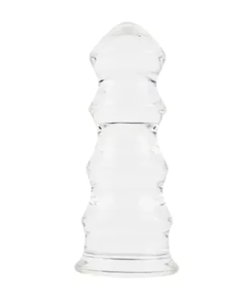 Lucent Xl Pagoda Glass Butt Plug — image 2 of 2