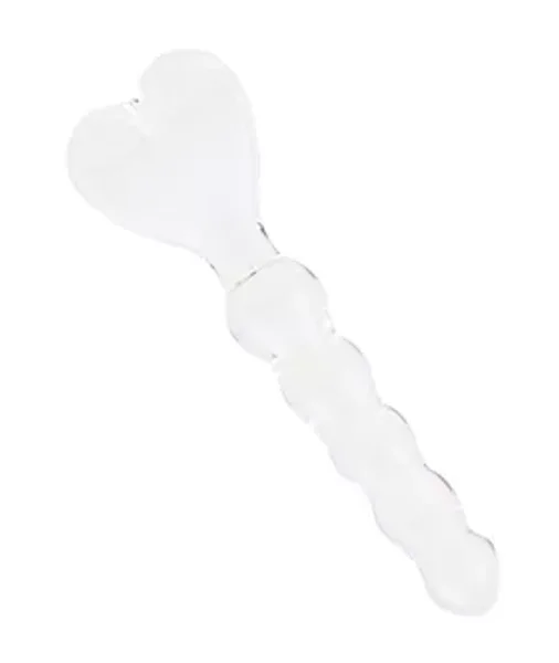 Lucent Heart Handle Glass Wand — image 2 of 2