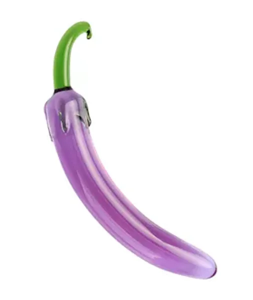 Lucent Eggplant Glass Massager — image 2 of 2