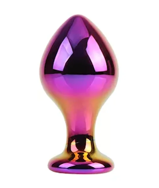 Lucent Pearlescent Glass Butt Plug — image 3 of 4