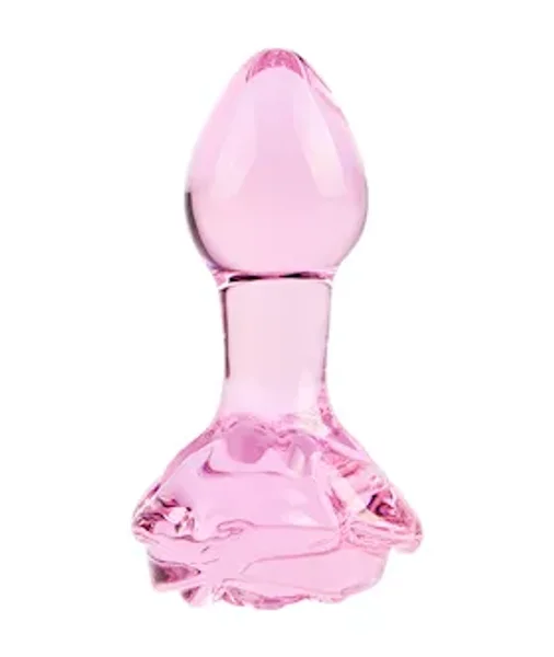 Lucent Rosa Glass Butt Plug — image 6 of 6