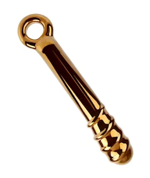 Lucent Golden Glass Massage Wand — image 3 of 4