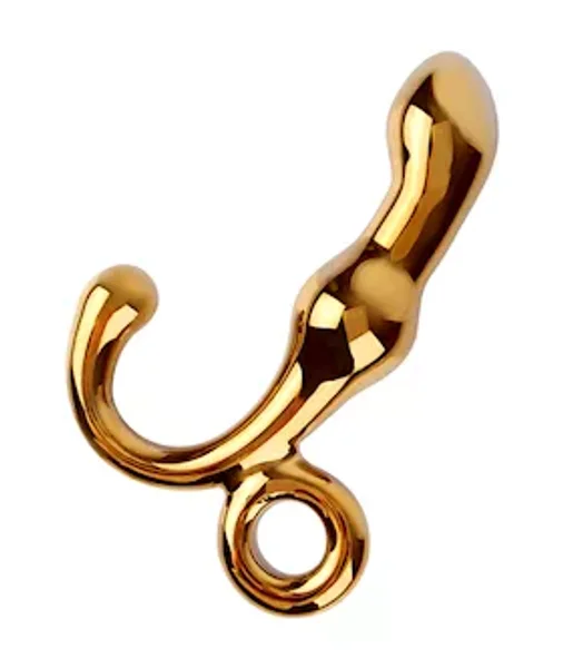 Lucent Golden Glass Butt Plug — image 3 of 3