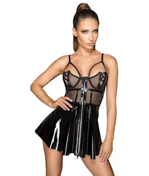 Vinyl Mini Dress — image 4 of 4