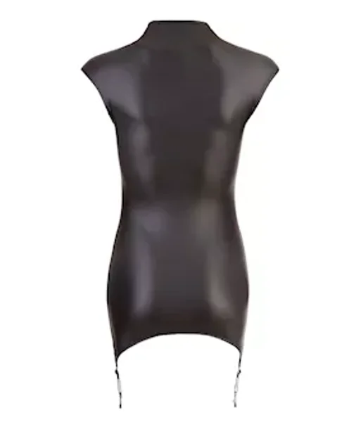 Dress With Suspender Straps And Zip — image 12 of 12