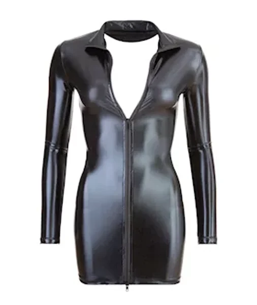 Full Zip Mini Dress — image 7 of 8