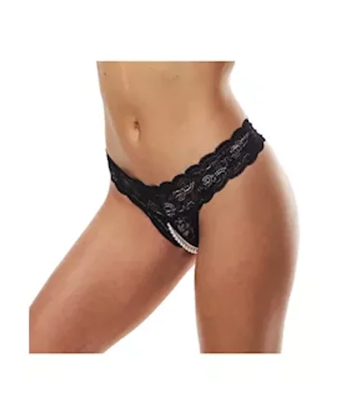Secret Kisses Ace And Pearls Thong — image 3 of 4
