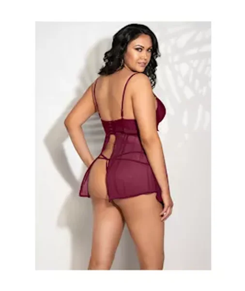 Drama Queen 2-piece Babydoll Set — image 4 of 4