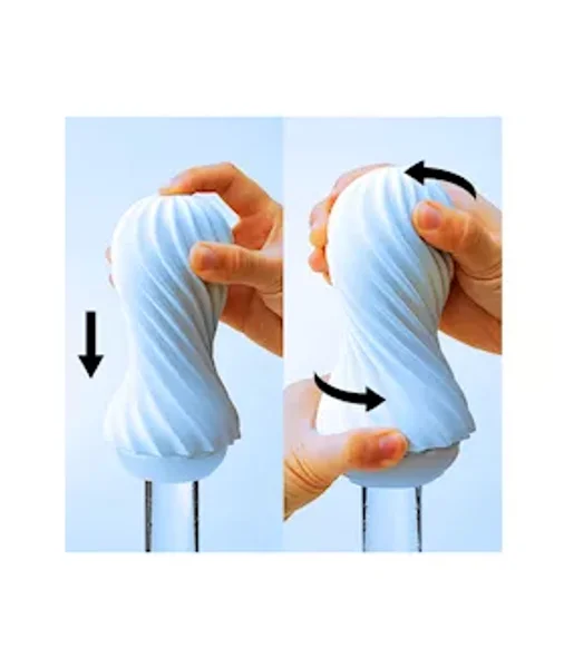 Tenga Flex Bubbly Blue Masturbator — image 10 of 12
