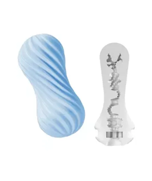Tenga Flex Bubbly Blue Masturbator — image 8 of 12