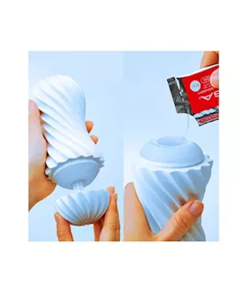 Tenga Flex Bubbly Blue Masturbator — image 9 of 12