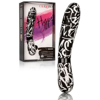 California Exotic Graffiti Curved Flexible Silicone 7 3 Vibrator