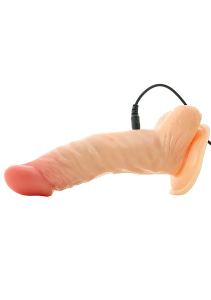Natural Realskin Hotcock Curved 7" Dildo — image 6 of 8