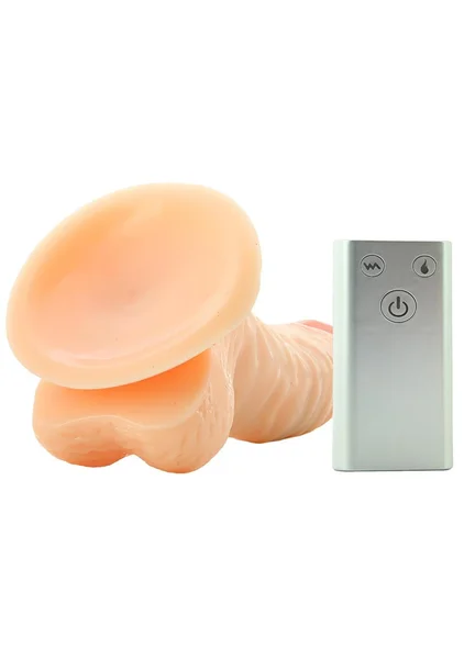 Natural Realskin Hotcock Curved 7" Dildo — image 7 of 8
