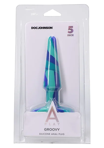 A-Play - Groovy - Silicone Anal Plug - 5" — image 12 of 12
