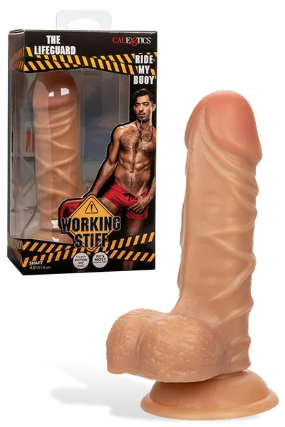 California Exotic Working Stiff The Lifeguard 6.5" Realistic Dildo — image 9 of 12