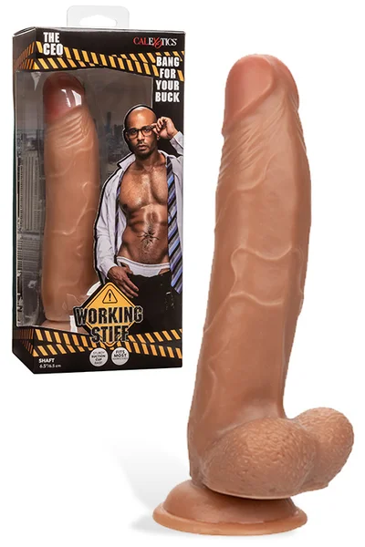 California Exotic Working Stiff The Ceo 8.5" Realistic Dildo — image 9 of 12