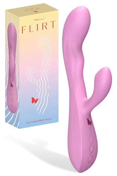 Wild Secrets Flirt 9" Heated Rabbit Vibrator — image 13 of 24