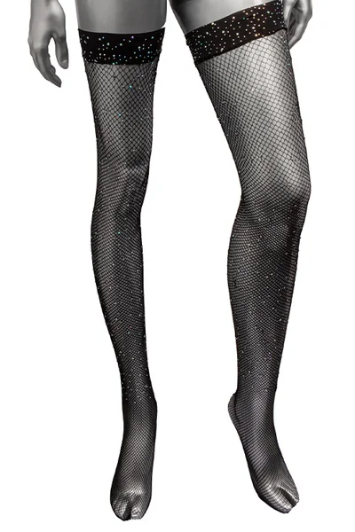 California Exotic Radiance Thigh High Stockings with Rhinestone Accents — image 8 of 10