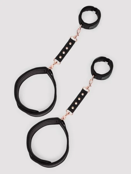 Bondage Boutique Soft Wrist to Thigh Restraints — image 6 of 6