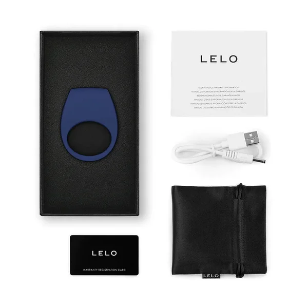 Lelo Tor 3 App Controlled Vibrating Silicone Cock Ring — image 8 of 8