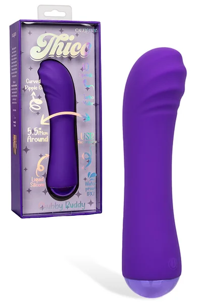 California Exotic Chubby Buddy 7.5" G Spot Vibrator — image 7 of 18