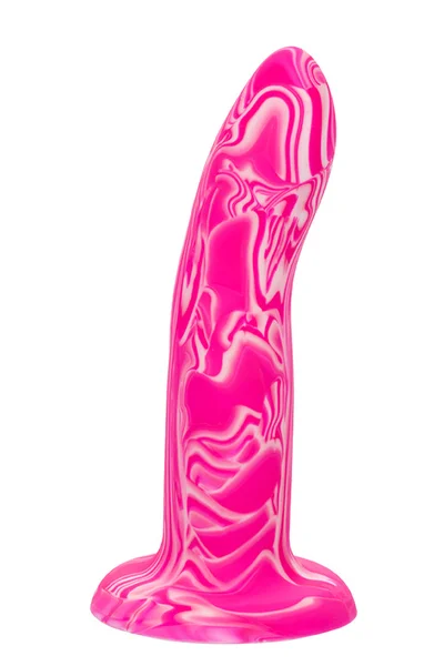 California Exotic Twisted Probe 4.75" Marbled Silicone Dildo — image 9 of 12