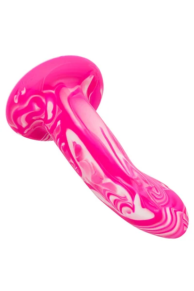 California Exotic Twisted Probe 4.75" Marbled Silicone Dildo — image 14 of 18