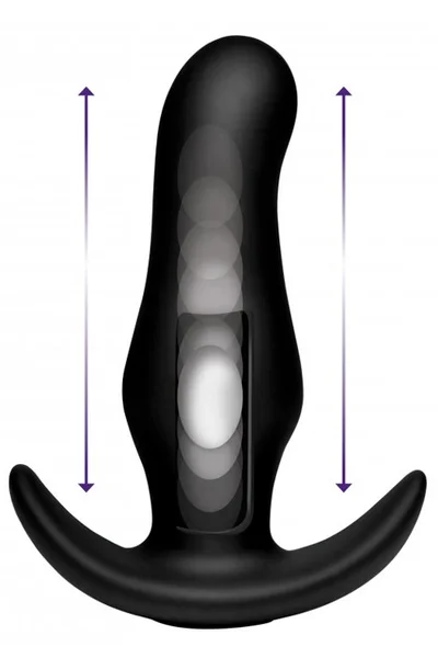 Thump-It 5.25" Thumping Prostate Massager Butt Plug