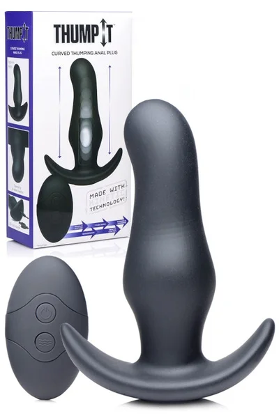 Thump-It 5.25" Thumping Prostate Massager Butt Plug