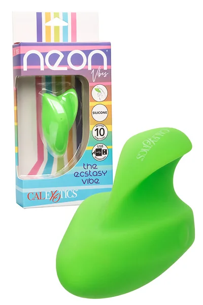 California Exotic Neon Ecstasy 2.75" Finger Vibrator — image 6 of 15