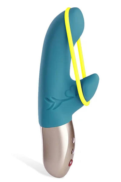 Fun Factory Amorino 7" Rabbit Vibrator with Silicone Pleasure Band — image 7 of 21