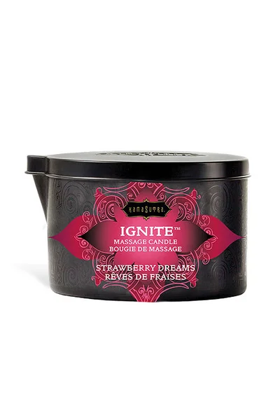 Kama Sutra Strawberry Dreams Massage Candle — image 2 of 2