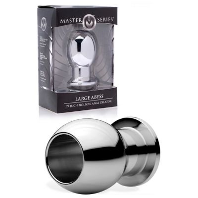 Master Series 3 Hollow Aluminium Butt Plug