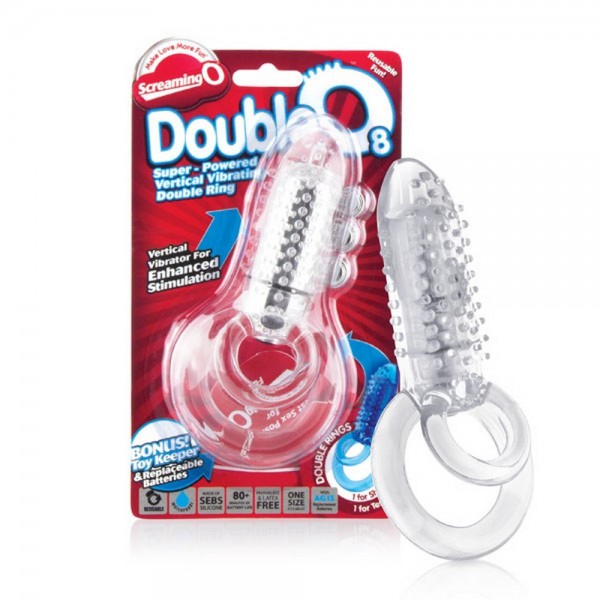 Screaming O DoubleO 8 Couples Vibrating Cock Ring