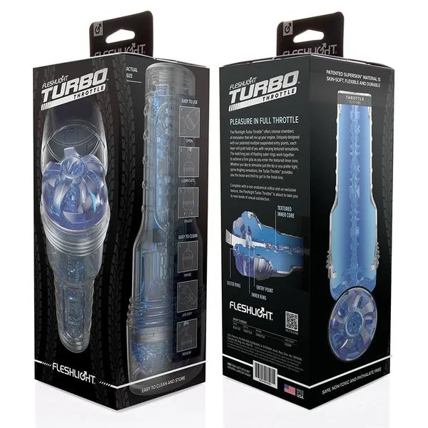 Fleshlight Turbo Throttle - Blue Ice — image 2 of 2