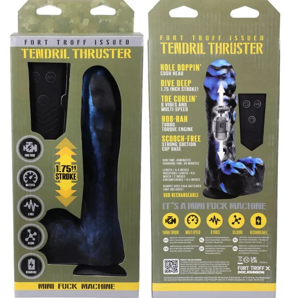 Fort Troff Tendril Thruster Black/Blue — image 2 of 4