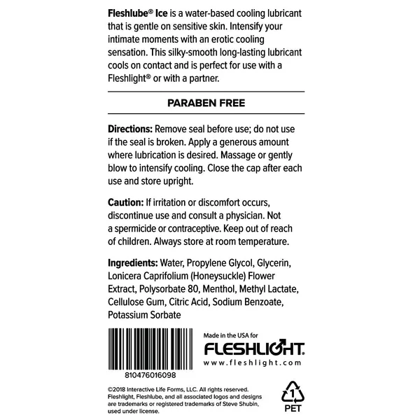 Fleshlube Ice 4 oz — image 2 of 2