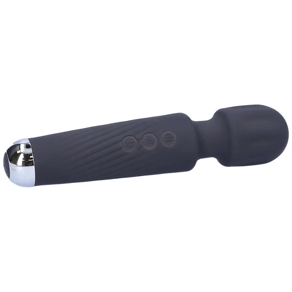 High-Power Silicone Wand Vibrator in Grey (Intense Vibrations!) — image 14 of 14