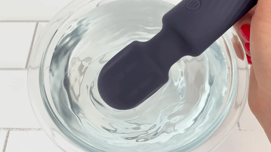 High-Power Silicone Wand Vibrator in Grey (Intense Vibrations!) — image 9 of 14