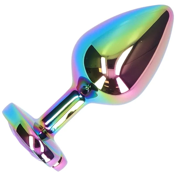 Premium Rainbow Metal Anal Plug for Muscle Control — image 19 of 25