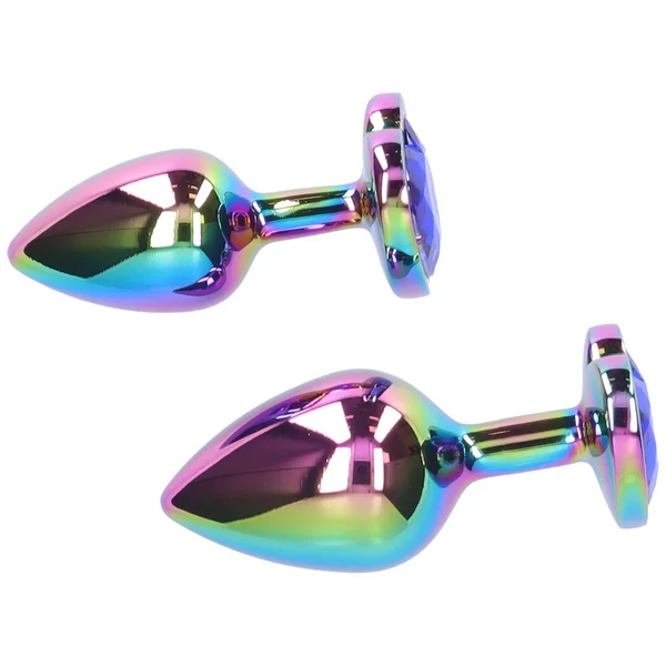 Premium Rainbow Metal Anal Plug for Muscle Control — image 20 of 25