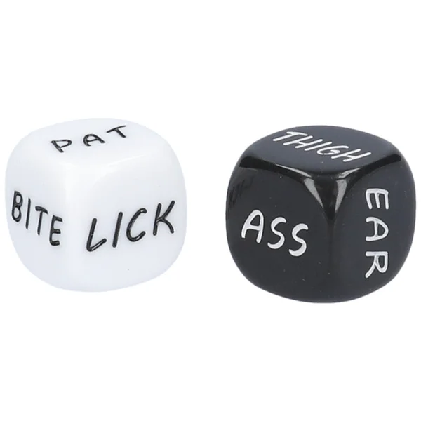 Black & White Foreplay Dice — image 4 of 6